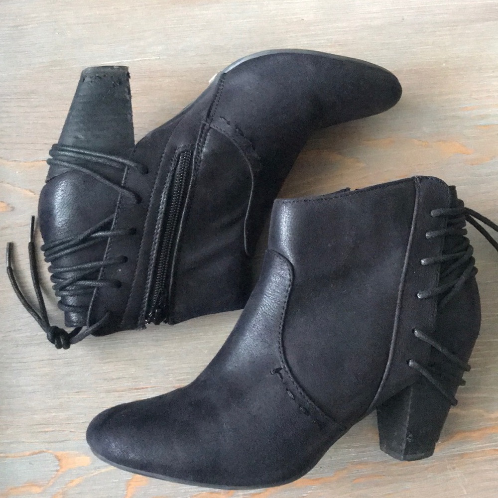 Report leather ankle boots - Picture 6 of 8